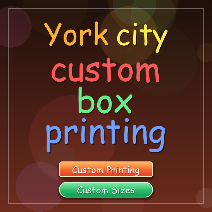 York city custom box printing