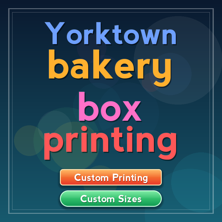 Yorktown bakery box printing