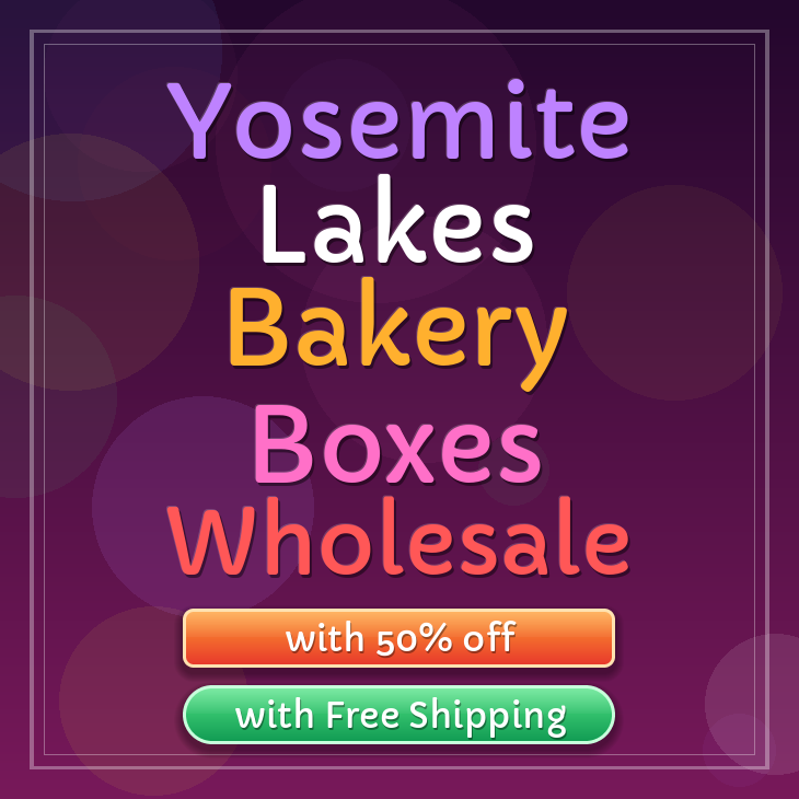 Yosemite Lakes bakery boxes
