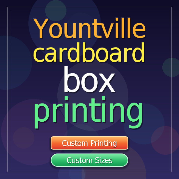 Yountville cardboard box printing