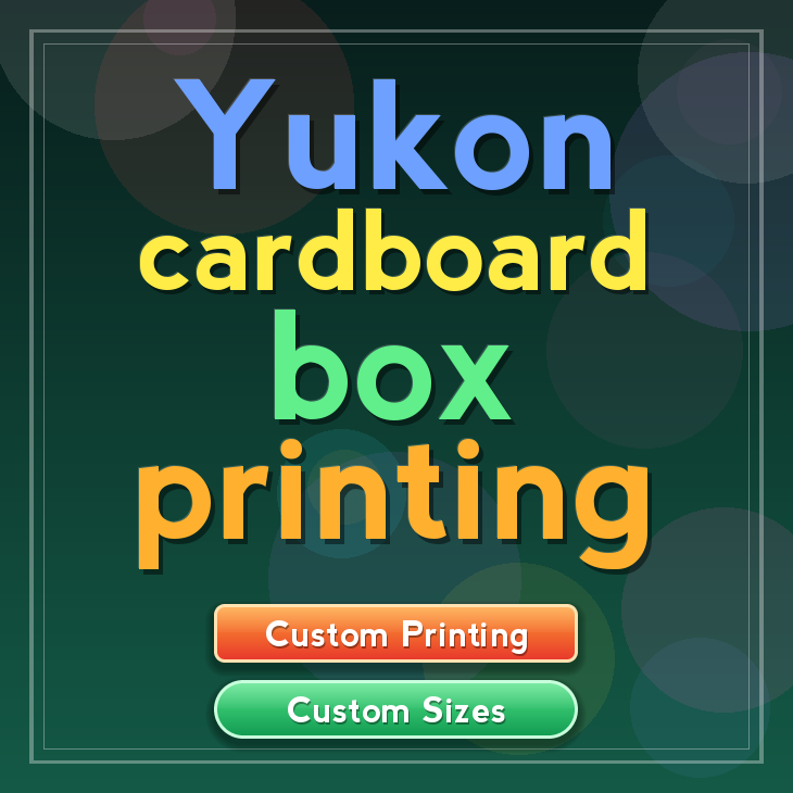 Yukon cardboard box printing