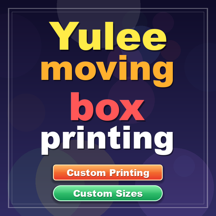 Yulee moving box printing