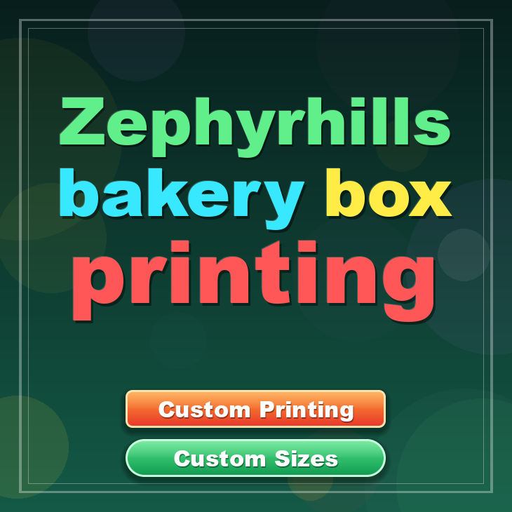 Zephyrhills bakery box printing