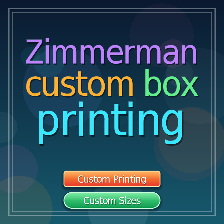 Zimmerman custom box printing