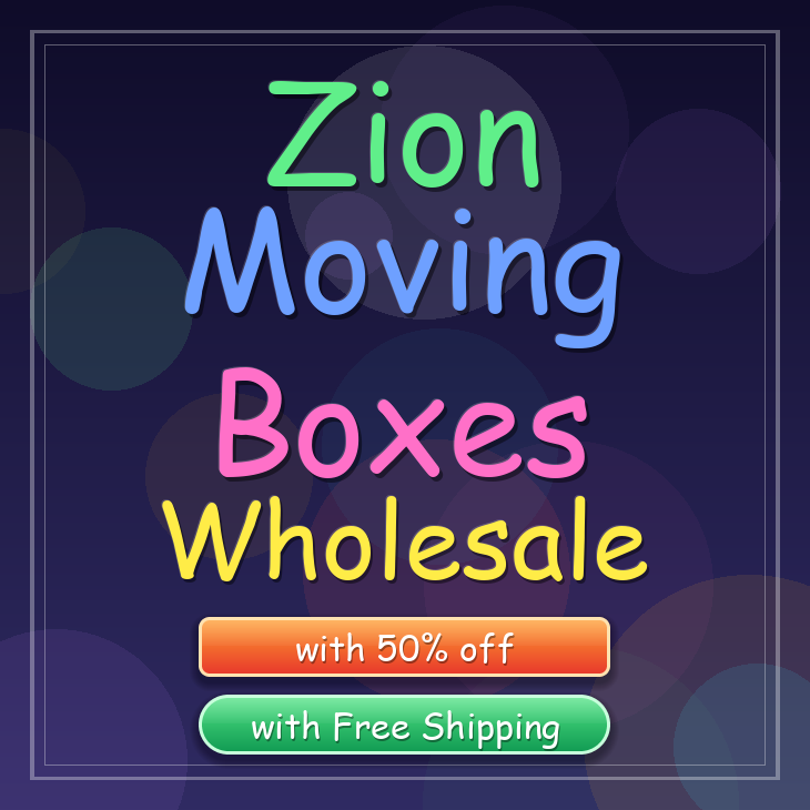 Zion moving boxes