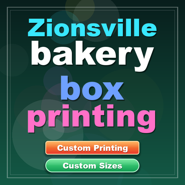 Zionsville bakery box printing