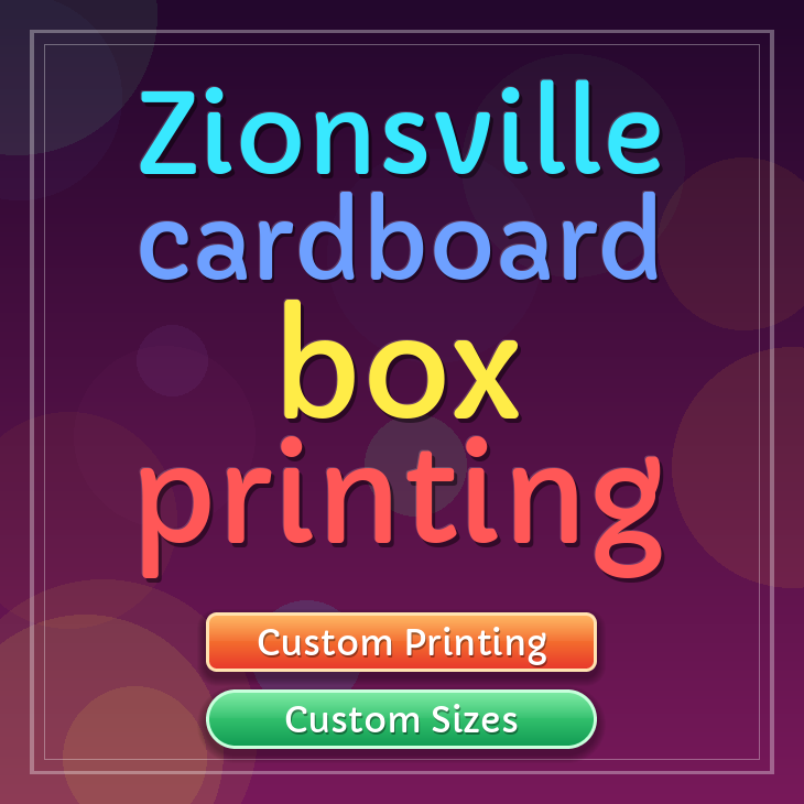 Zionsville cardboard box printing