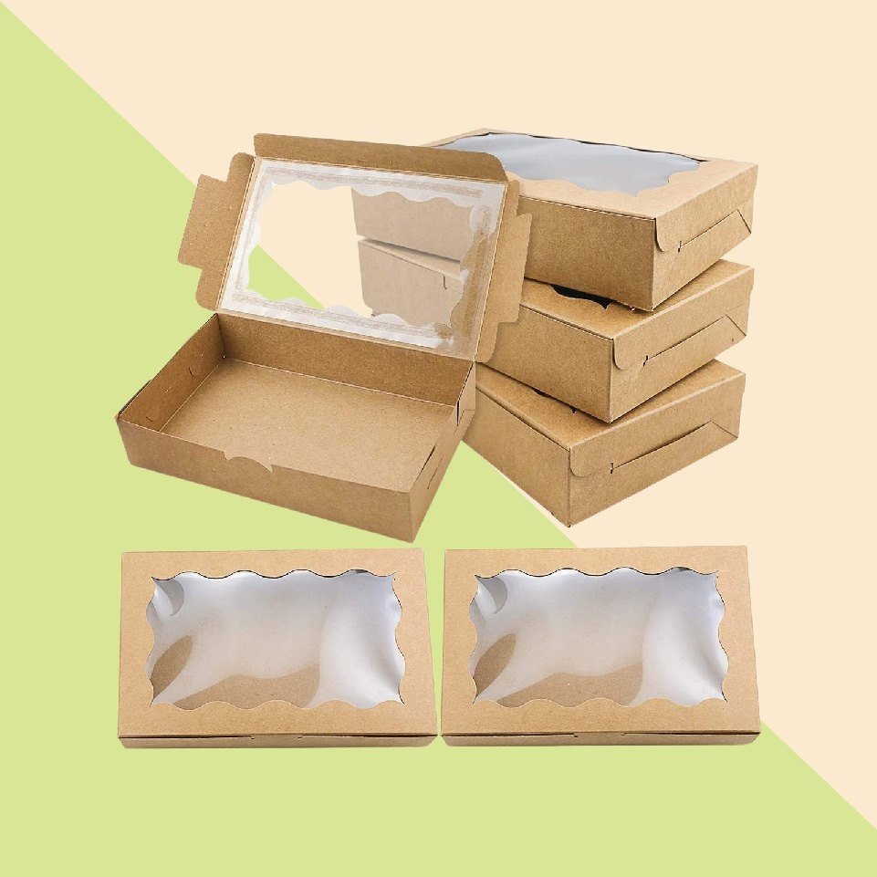 Cookie box with dividers packaging