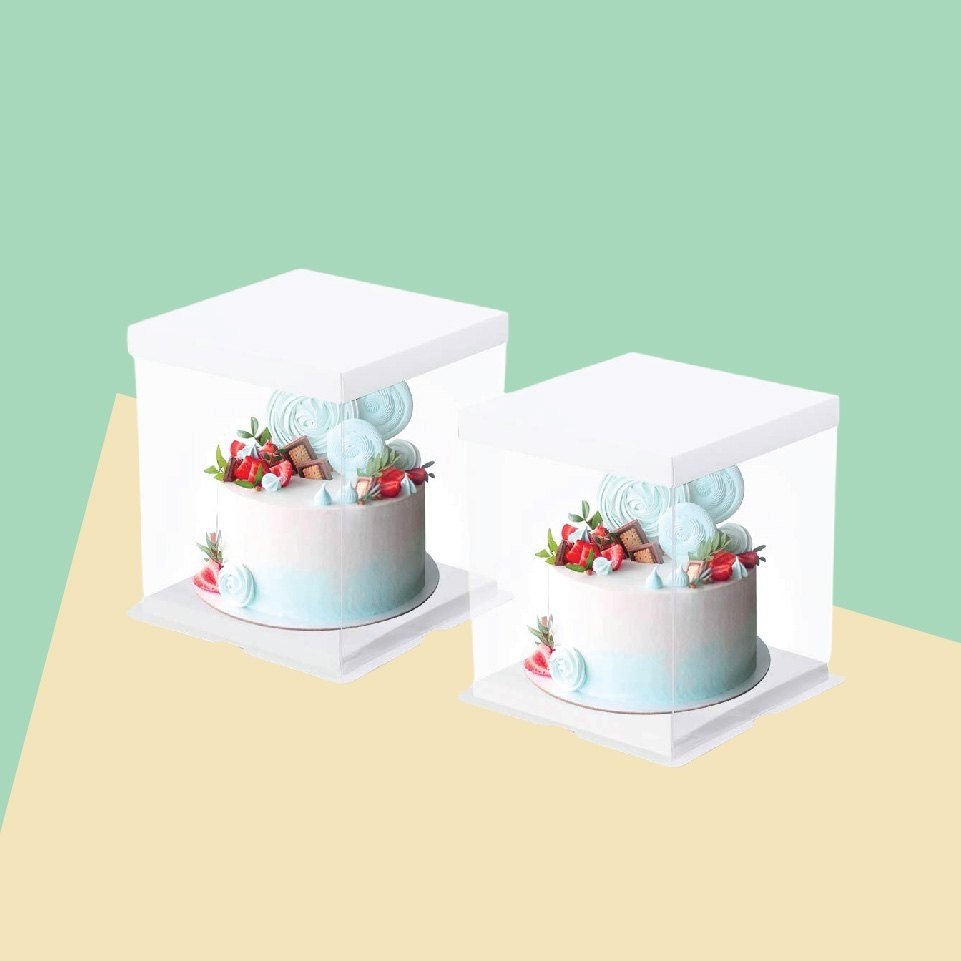 Custom clear cookie boxes