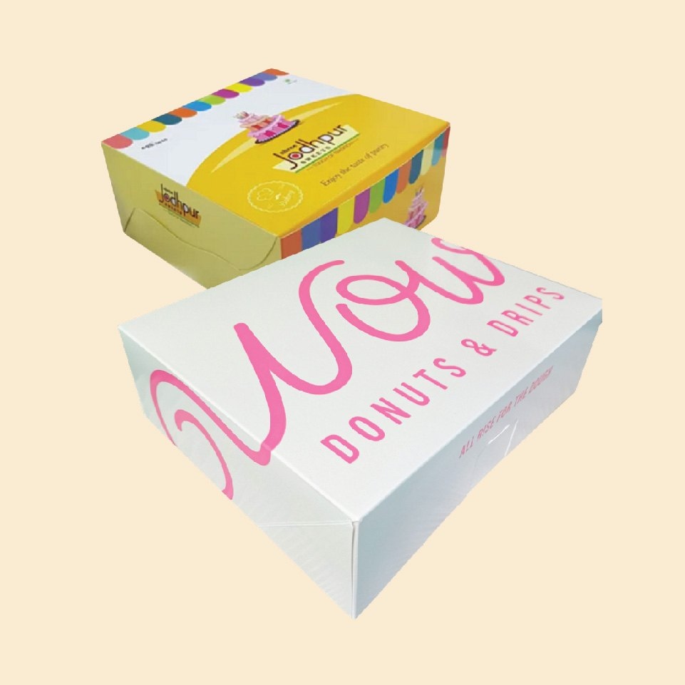Custom cute cookie boxes