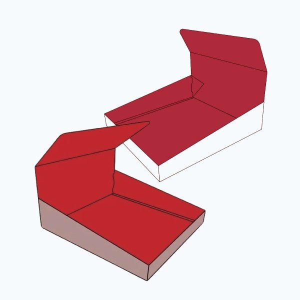 Custom double wall display lid boxes