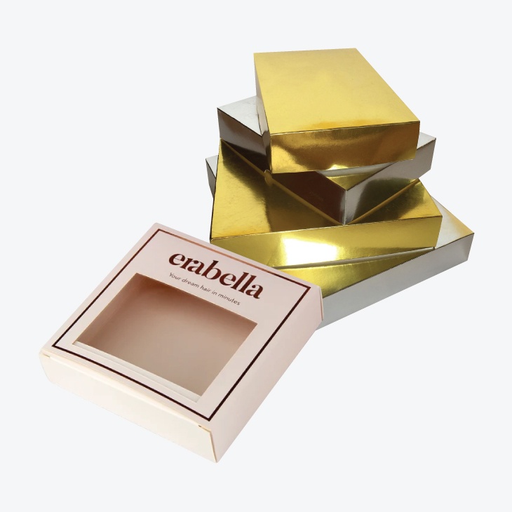 Custom gold foil boxes