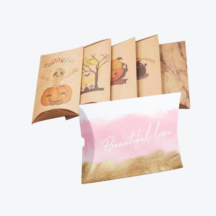 Custom pillow boxes