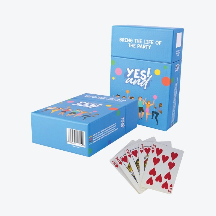 Custom playing card boxes