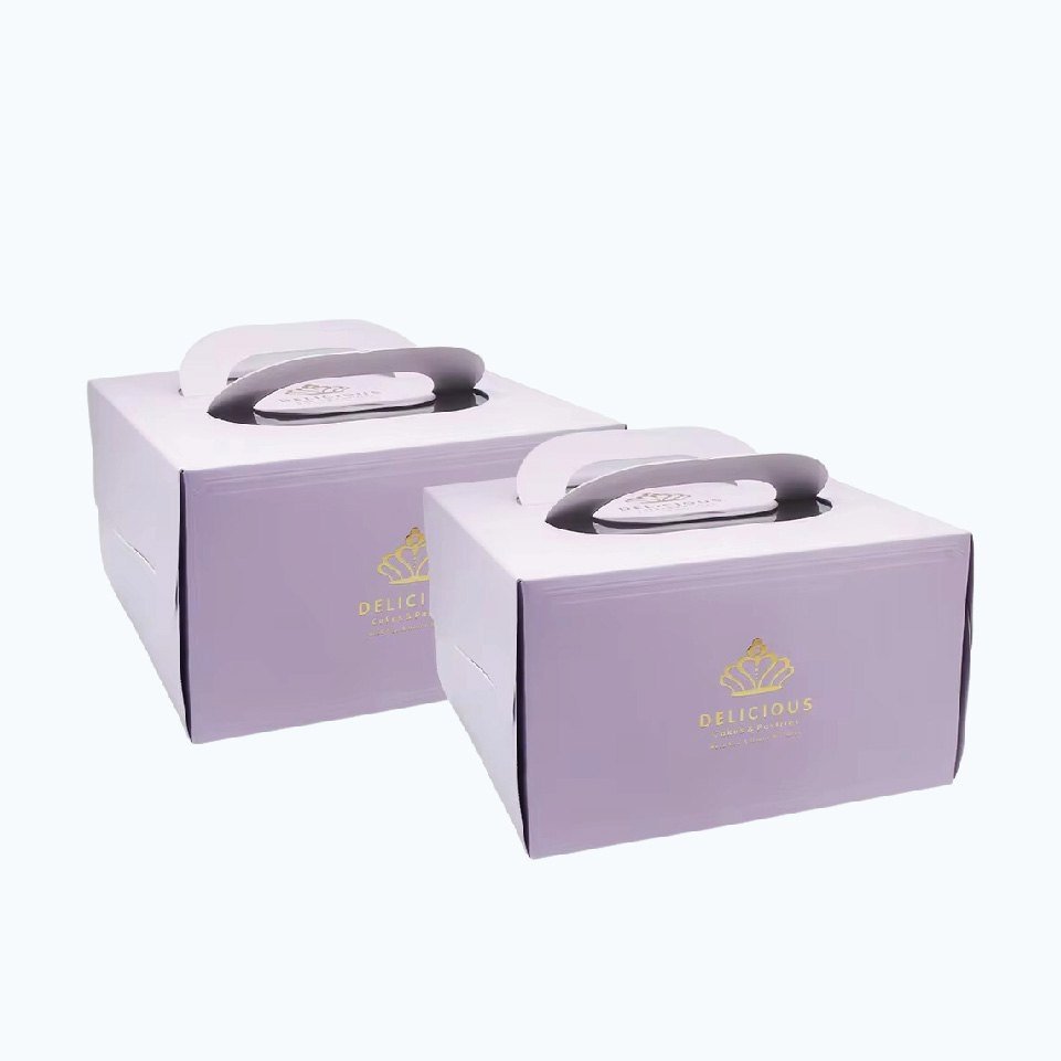 Custom printed cookie gift boxes