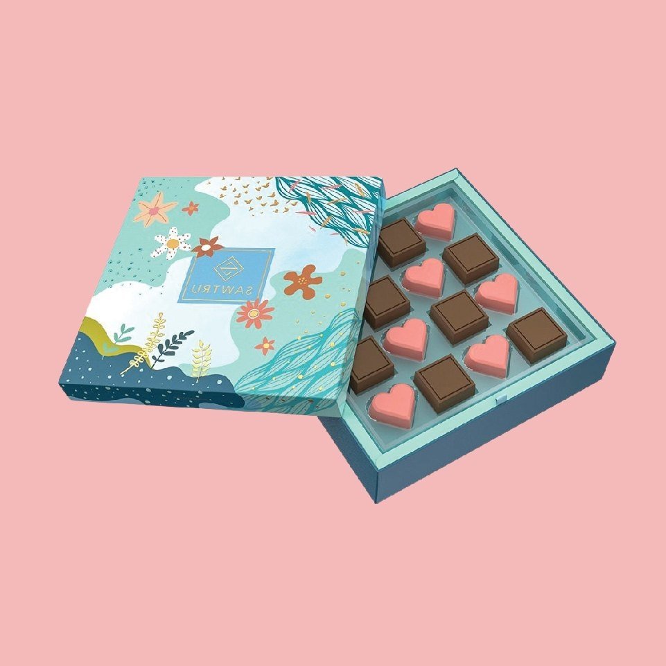 Custom printed cookies and chocolate gift baskets