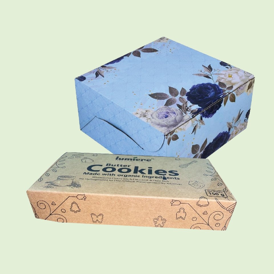 Custom printed large cookie boxes
