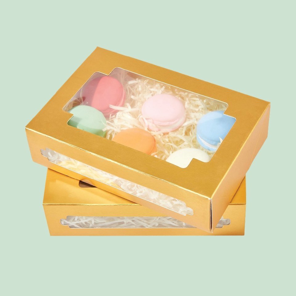 Custom printed personalized cookie boxes
