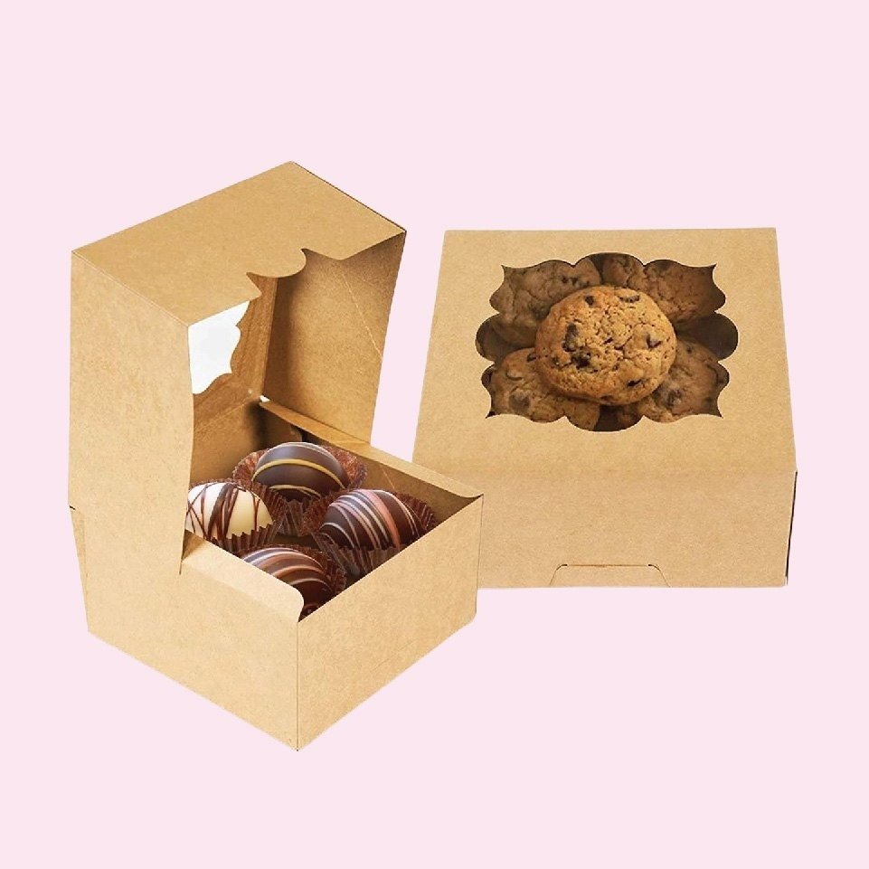 Custom printed wedding cookie boxes