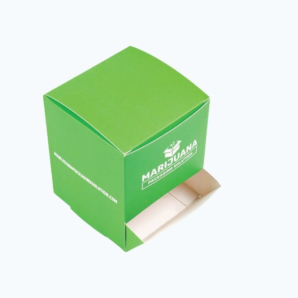 Custom tuck top dispenser boxes