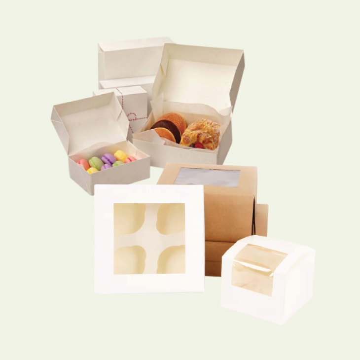Disposable bakery boxes
