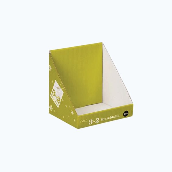Double wall display lid boxes wholesale