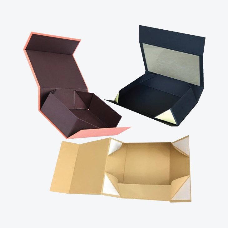 Foldable rigid boxes wholesale
