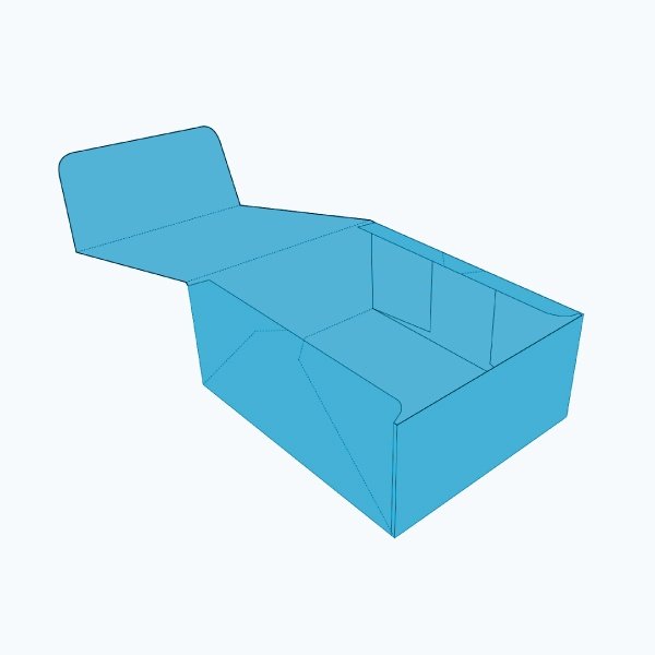 Four corner display top boxes wholesale