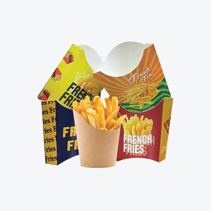 French fry boxes