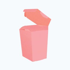 Hexagon Tab Lock Boxes