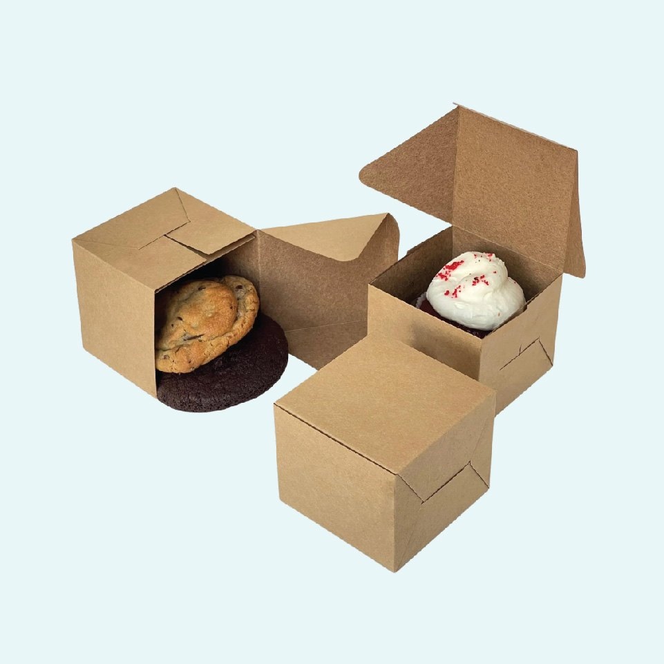 Individual cookie box packaging