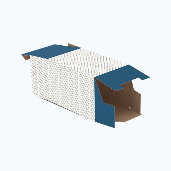 Lock bottom tuck top box packaging