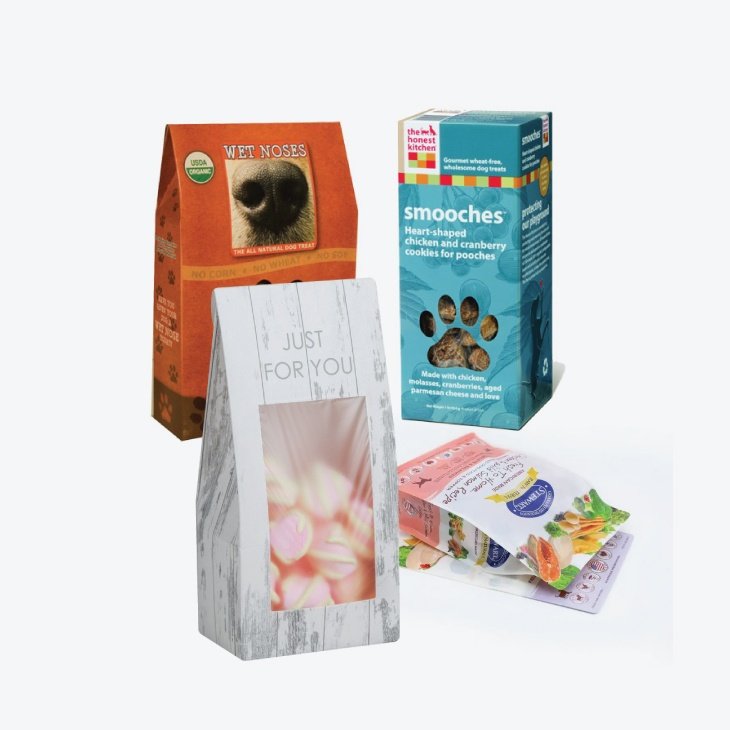 Pet food boxes