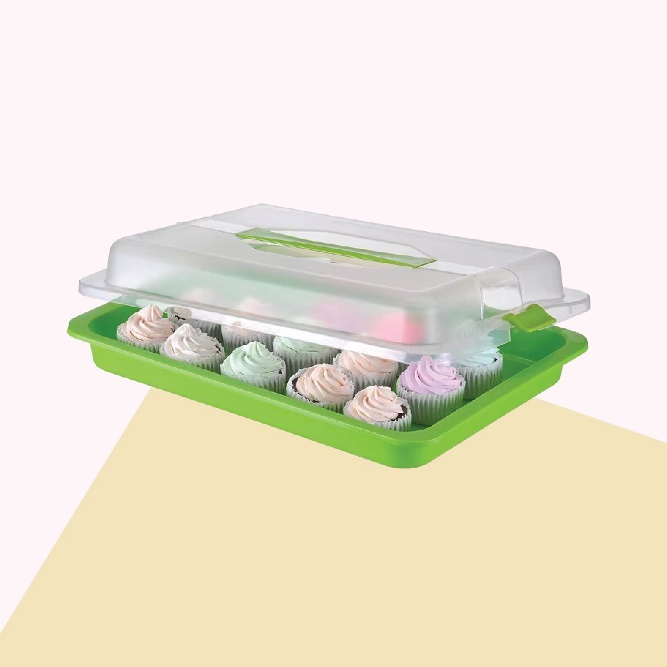 Plastic cookie box packaging