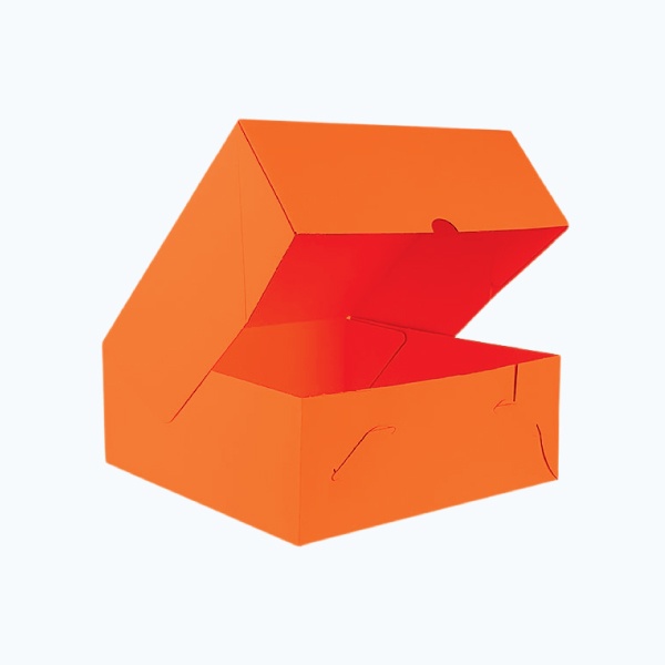 Self lock cake box packaging