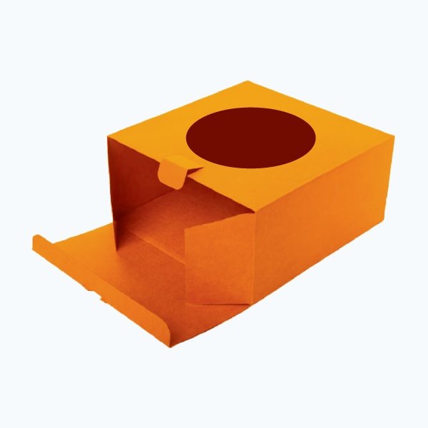 Simple lock bottom box packaging