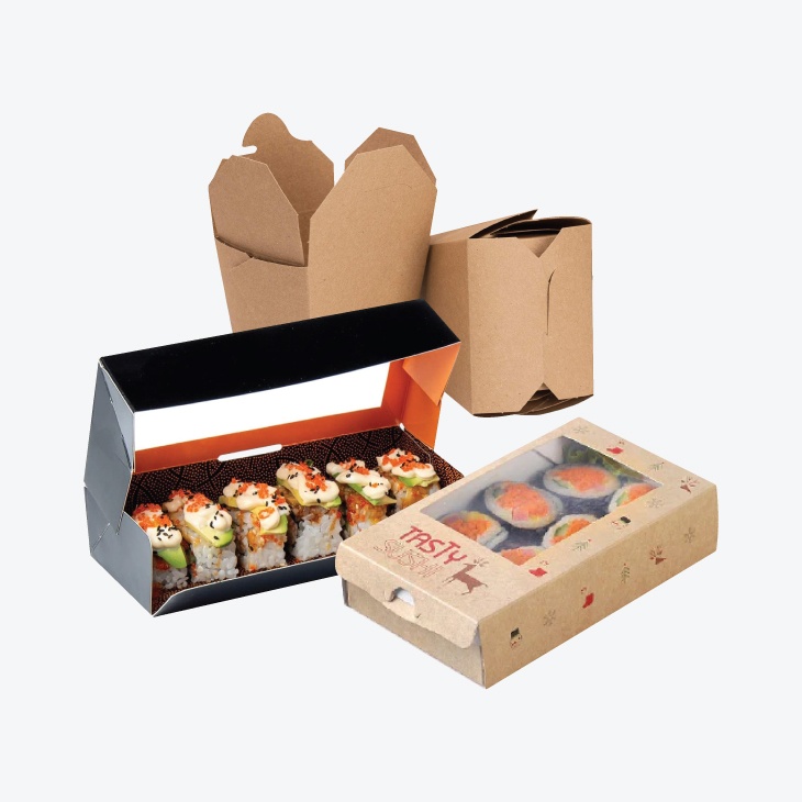 Take away boxes