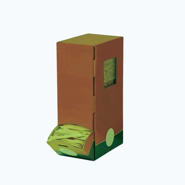 Tuck top dispenser box packaging
