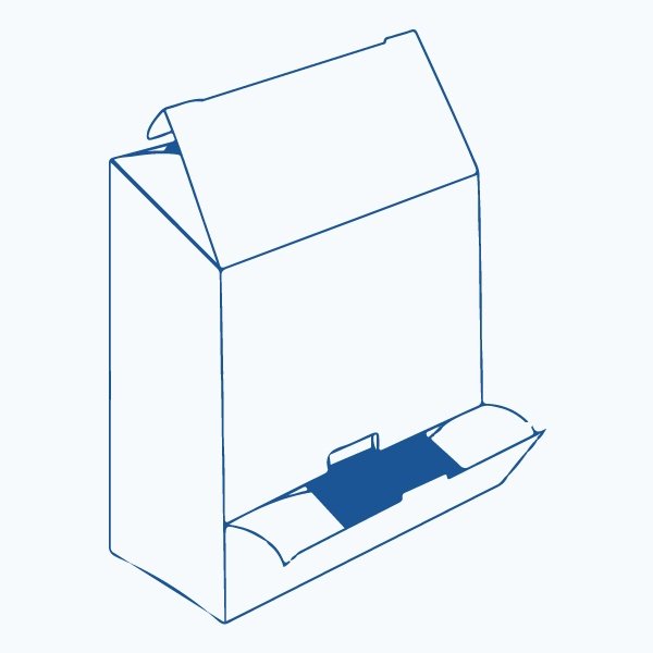 Tuck top dispenser boxes wholesale