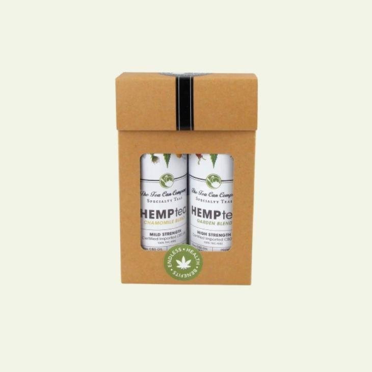 Golden cardboard boxes and packaging