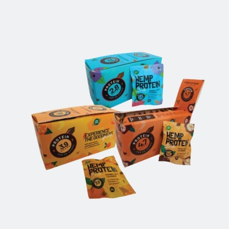 Malibu cardboard boxes and packaging