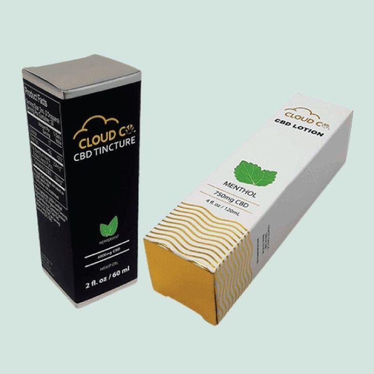 Pacifica cardboard boxes and packaging