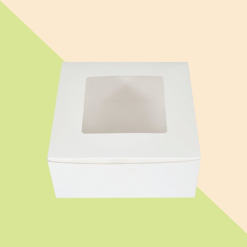 White cookie boxes wholesale