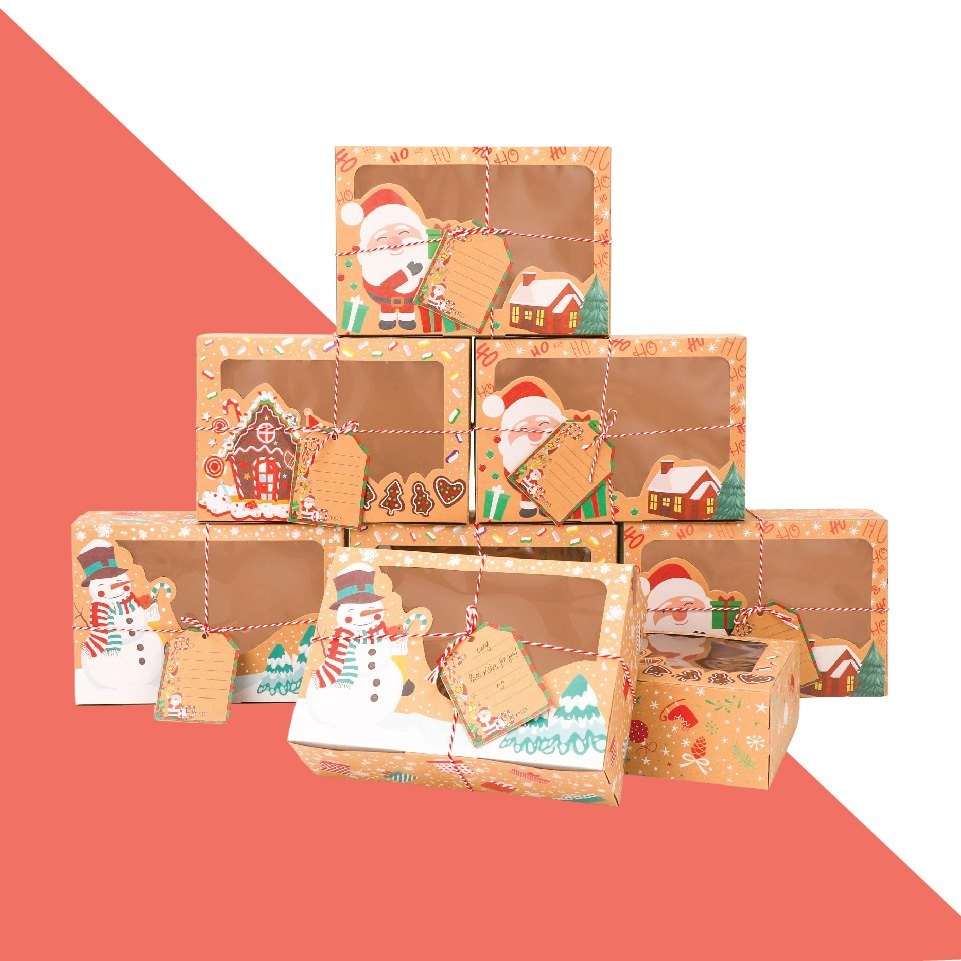 Xmas cookie boxes